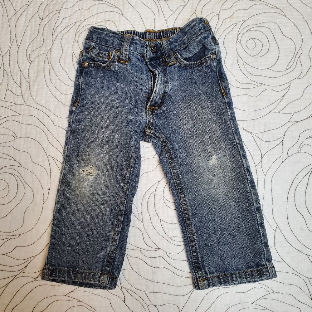 [12M] Distressed Calvin Klein Jeans